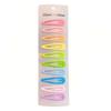 10Pz Fermagli per Capelli da Bambina Design Goccia d'Acqua Cuore Triangolo Colori Caramella Clip Laterali per Ciuffo Accessori Decorativi per Capelli