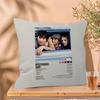 Teen TV Series Skins Generation Pillow Covers Cartoon Sofa Decorative Home Double-sided Printing Short Plush Cute Cushion Cover