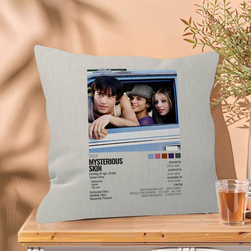 Teen TV Series Skins Generation Pillow Covers Cartoon Sofa Decorative Home Double-sided Printing Short Plush Cute Cushion Cover