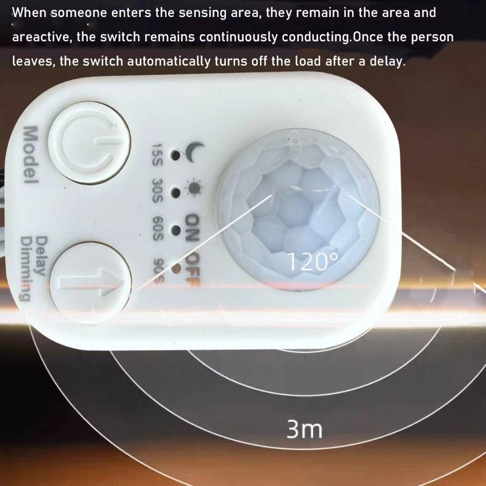 High Sensitivity PIR Motion Sensor Switch Smart Human Infrared Sensor Switch For LED Light Strip