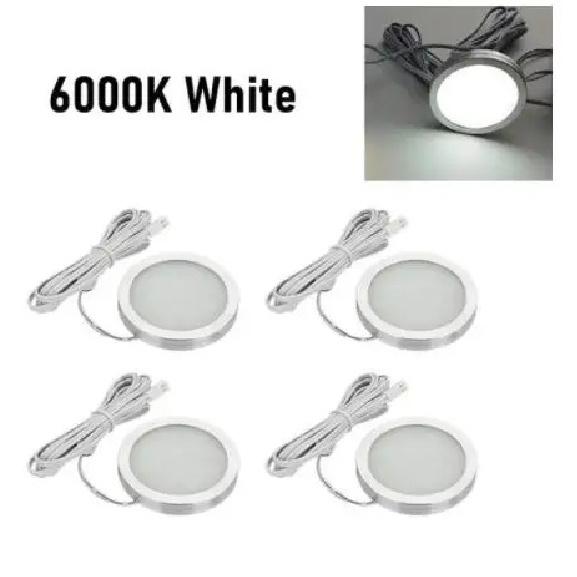 4PCS LED 12v Camping Car Ceiling Lamp RV Reading Lamp Boat Camper Trailer RV Interior  Lamp Car Interior Lights For Car Home