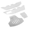 Stainless Steel Skid Plate Guard Chassis Armor for Traxxas 2WD 1/10 RC Car Upgrade Parts