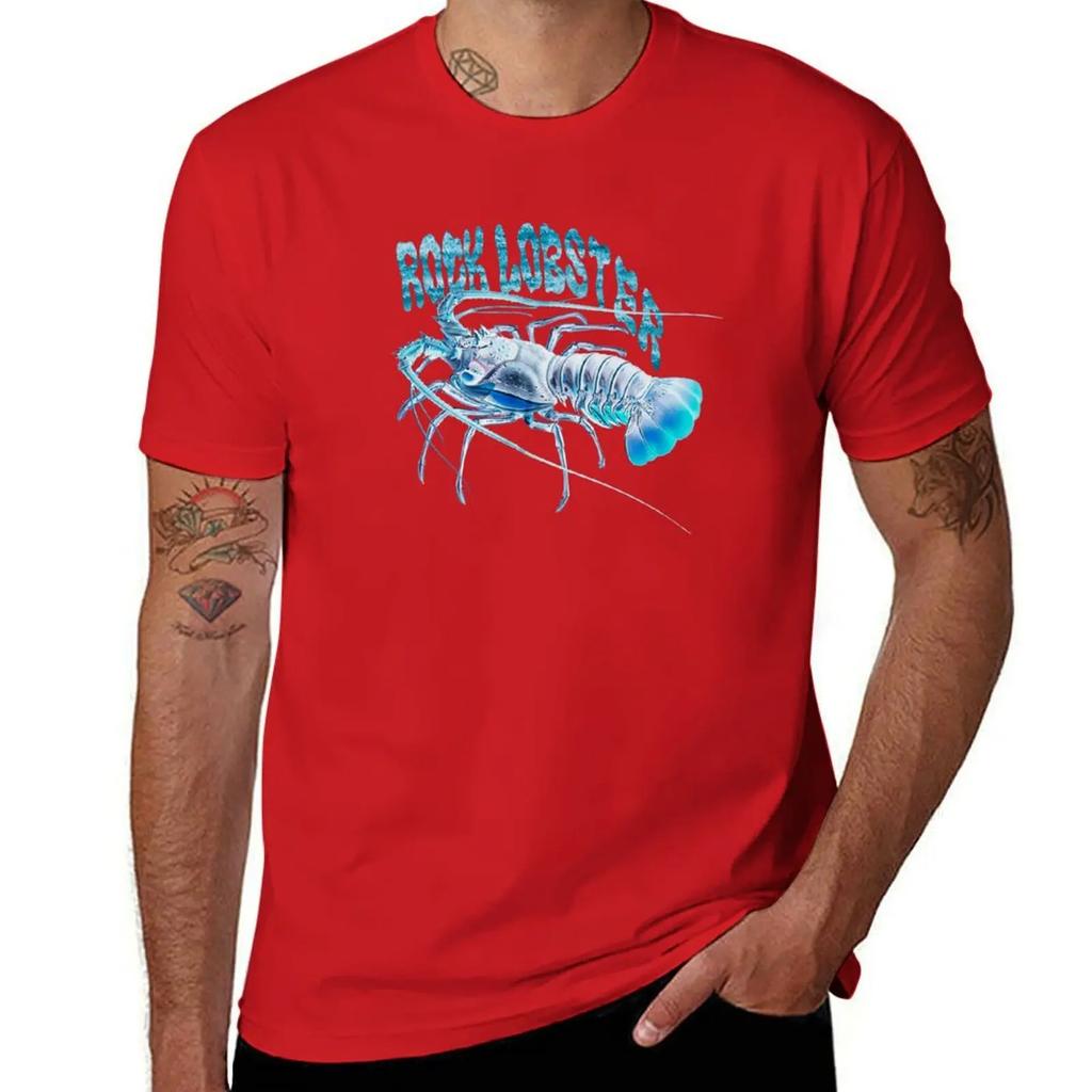 The B-52's Rock Lobster T-Shirt new edition vintage anime shirt quick-drying black t-shirts for men