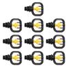 10PCS Refraction Micro Nozzle Butterfly Rotating Sprinkler Garden Irrigation Rotating Misting