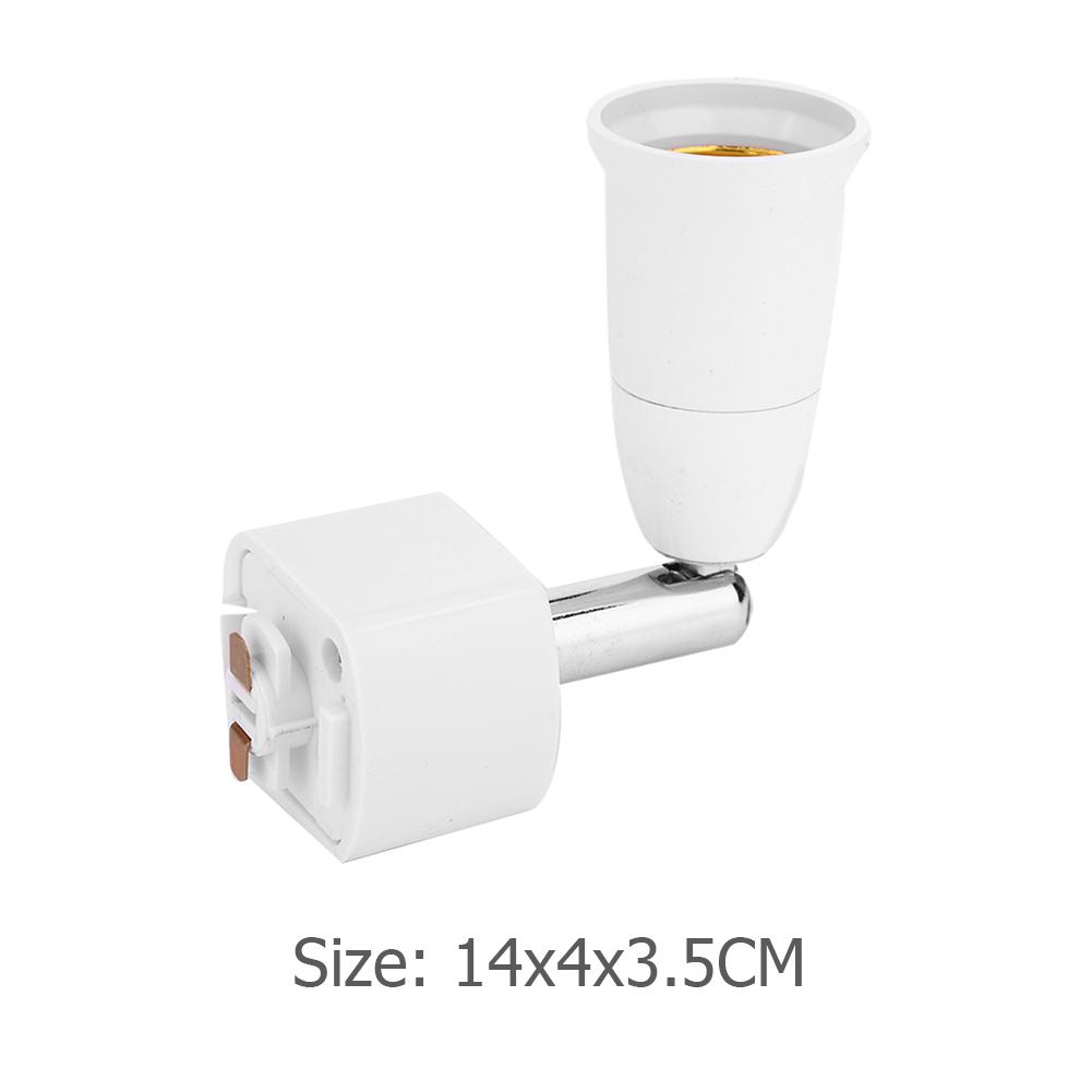 Verstellbarer Lampensockel-Konverter E27 85-240V 90 Grad drehbar LED Kupfer Glühbirnen Fassung Sockeladapter Beleuchtungszubehör