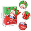 5Pcs Book Shape Merry Christmas Candy Boxes Bag Santa Claus Kids Gift Packaging Box Navidad Natal Noel Party Decoration Supplies