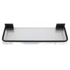 Floating Shelf Space Aluminum Acrylic Wall Mounted Decorative Storage Shelf for Kitchen Bathroom