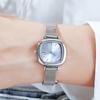 Simple Casual Women'S Watch Mesh Belt High-End Quartz Watch Waterproof Small Sugar Cube Women'S Watch