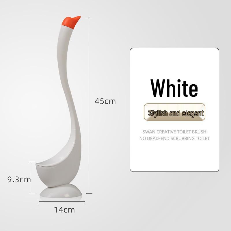 

Шикарный набор туалетных ершиков «Лебедь» с длинной ручкой - Креативный инструмент для уборки ванной без мертвых зон