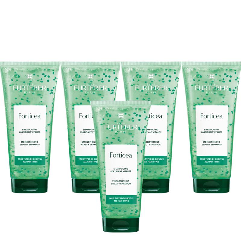 René Furterer Fortifying & Volumizing Shampoo - 5 x 200ml Set