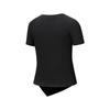 Saucony Urban Lifestyle Series Fashion Simple Round Neck Pullover Short Sleeve T-Shirt Women Tops Black SA1259ST05L-BK001