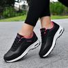 Women Sport Shoes Fashion Black Pink Sneakers Air Cushion Lady Walking Shoes Lightweight Outdoor Running Footwear