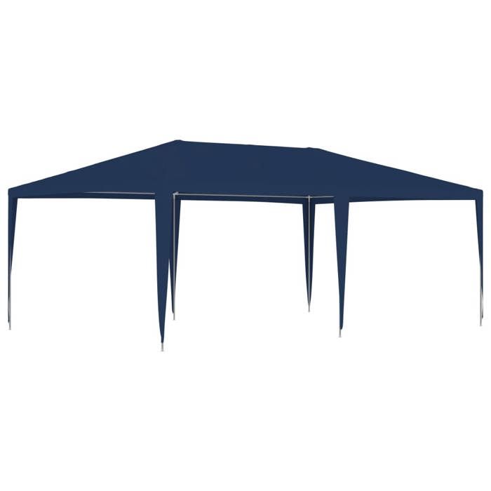 VidaXL Tente de réception 4x6 m bleu 48504