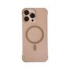 Applicable to Apple 17promax borderless magnetic mobile phone case iPhone16 semi-transparent 13 ultra-thin anti-drop protective case
