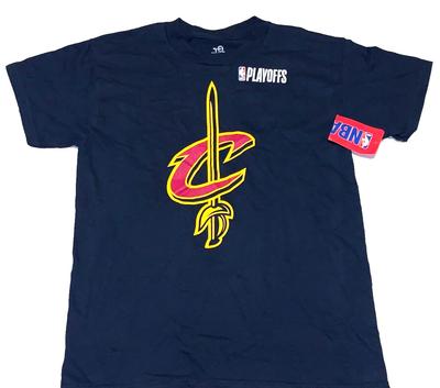 Cleveland Cavs Cavaliers T-shirt tmavě modrý Nový! NWT Klučičí Mládežnické XL 18 Unisex Tričko
