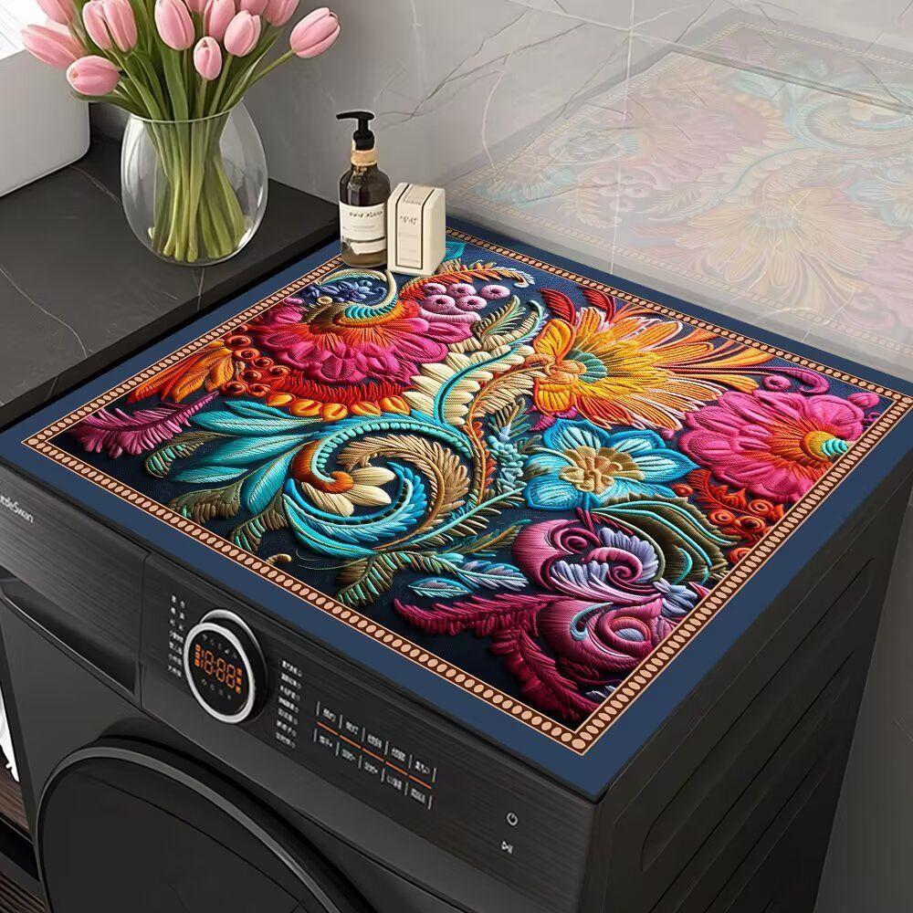 Diatomaceous earth floor mat, washing machine and refrigerator cover, absorbent sun protection mat, all-purpose cover