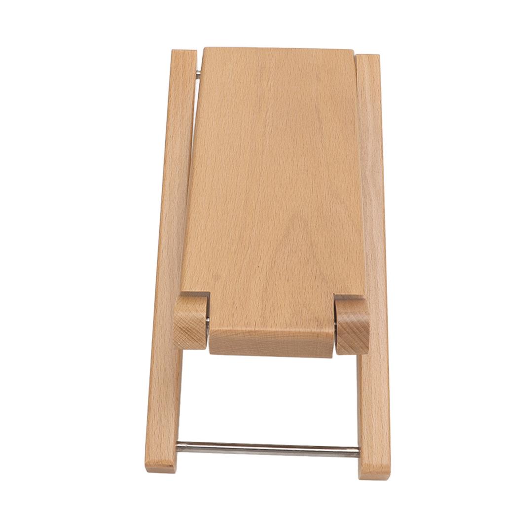 Guitar Foot Rest Sturdy Wood Elegant Style 3 Adjustable Height Foldable Guitar Foot Stool for Guitar Player Performance