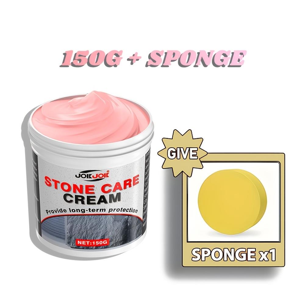 JOKJOK Stone Care & Metal Polish - Heavy-Duty All-in-One Floor Polish, Tile Renovation Wax Paste for Marble, Granite, Ceramic, B