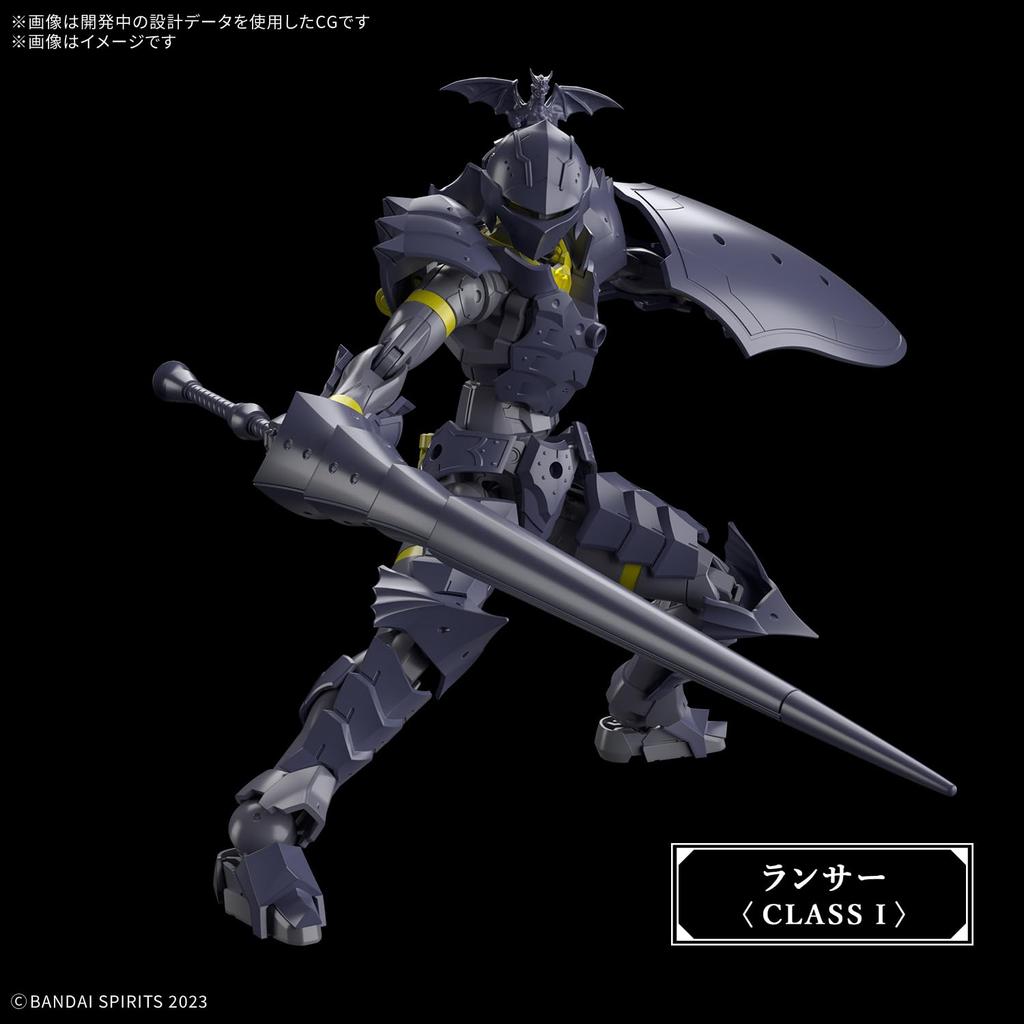 BANDAI SPIRITS 30MF River Lancer Pre-Colored Plastic Model