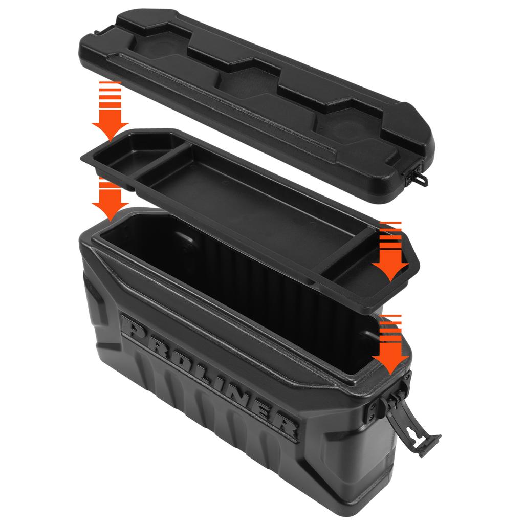 Rear Tailgate Tool Storage Box Organizer Exterior Modified Accessories Truck Tooling Box for Suzuki Jimny JB64 JB74 19-25
