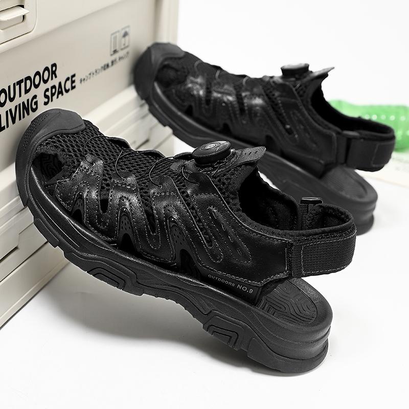 New Designer Style Men's Sandals Casual Shoes Outdoor Men Sandals for Men Beach Shoes Comfort Minimalist Shoes Plus Size 38-46