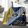 Name Custom Milwaukee Brewers Print Flannel Blanket High Quality Warm Comfortable Cover for All Seasons Perfect for Gifts Home Decor