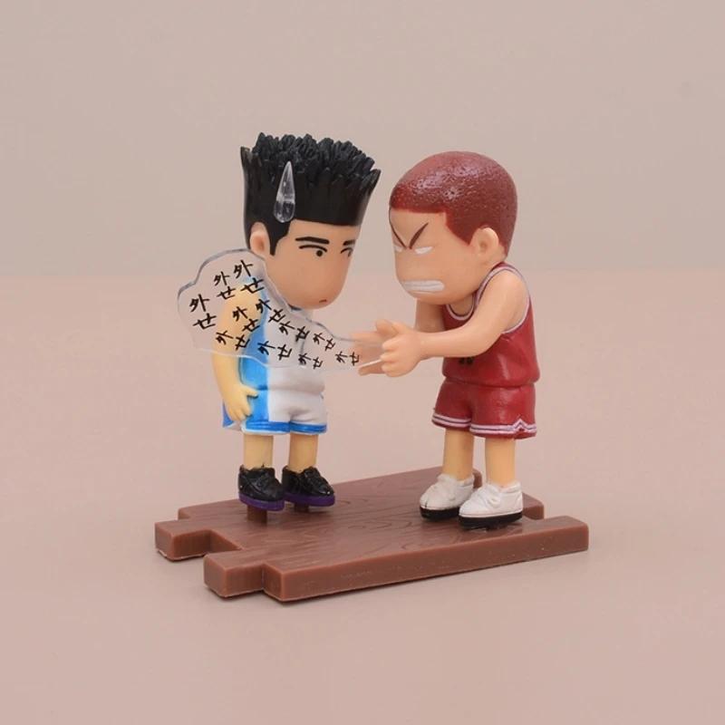 5 قطع سلاام دانك ساكوراجي هاناميتشي روكاوا كيدي مجسم أنمي نموذج تمثال مجموعة ديكور سطح المكتب للأولاد زينة ألعاب هدايا