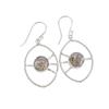 Ethiopian Opal Copper Gemstone 925 Sterling Silver Jewelry Gift Earrings 2.00" EE-52-37