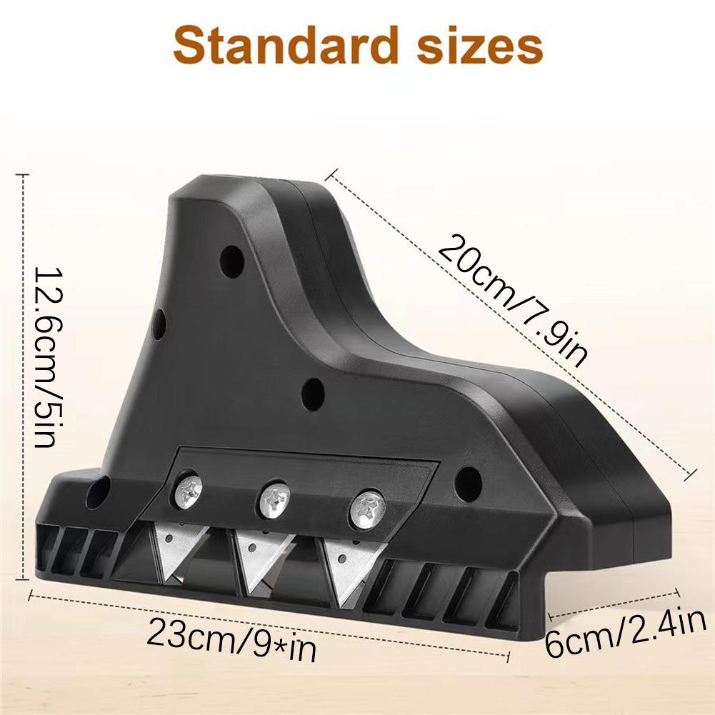 Plasterboard Quick Cutter With Blade Gypsum Board Hand Plane Drywall Edge Chamfer 45° Woodworking Trimmer Hand Tool Set