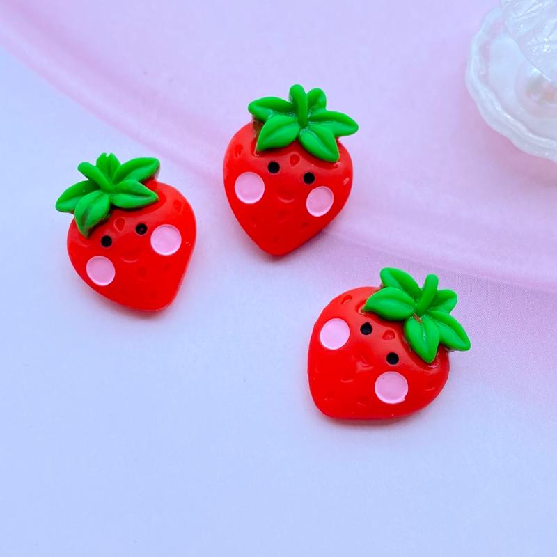 20Pcs New Cute Resin Mini Animal / Fruit Collection Flat Back Cabochon Scrapbook Kawaii DIY Embellishments Accessories J78
