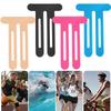 5Pcs Precut Kinesiology Tape Elastic Knee Athletic Tape Breathable Sports Protection Patches for Knee Support & Stability