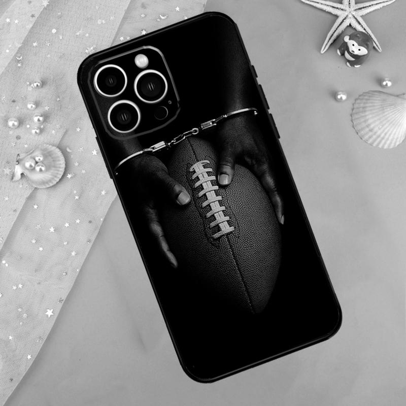 

Rugby Ball Case For iPhone 17 Pro Max16 15 14 13 11 12 Pro Max Plus 12 13 Mini 16e 17 Air Back Cover iPhone 12Pro MAX