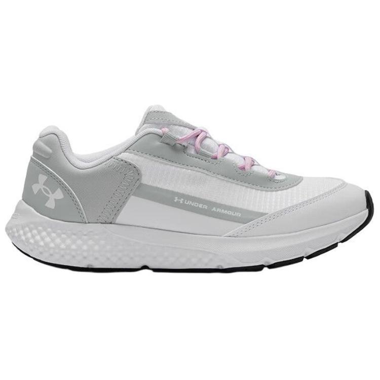 Under Armour Charged Rogue SE Comfortable Versatile Low-Top Lifestyle Sneakers Women sneakers White Gray 3028448-101