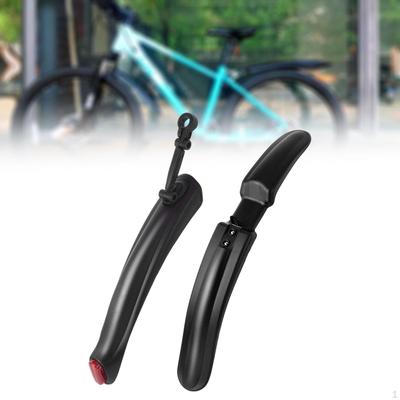 Bike Mudguard Set Front and Rear Mud Flaps Rainproof Parts for Riding Outdoor Biking Cycling Seat