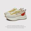 ThickSoled Dad Shoes For Women, Summer Breathable Versatile ThickSoled LaceUp ColorBlock Casual Sports Aga Gump Shoes