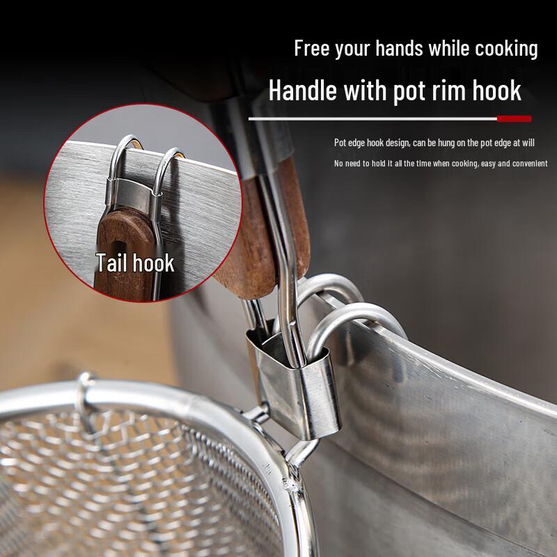 Jingbeier Stainless Steel Food Strainer & Noodle Colander