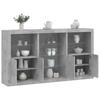 VidaXL Buffet with LED Lights, Cabinet with Door, Storage Furniture, Living Room Entryway Organizer, 3209180