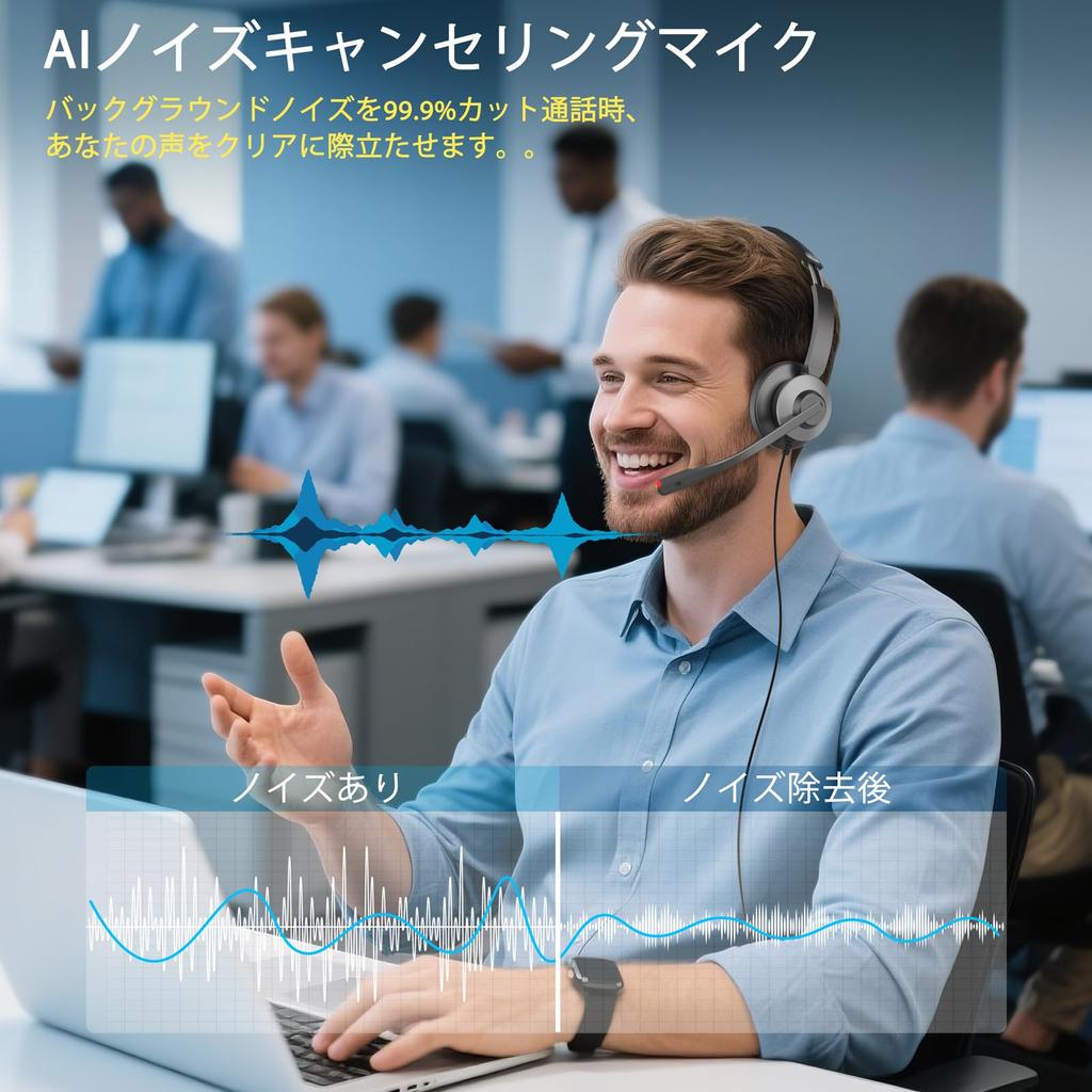 Wired Headset with Noise Stereo Volume Control and Mute Lightweight and Comfortable for Online and Mic, 3.5mm/USB-A/USB-C Compatible, Cancelling,