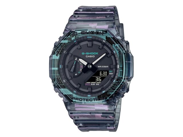 

CASIO G-SHOCK GA-2100NN-1AJF Analog & Digital Glitch Limited Men s Watch NEW