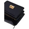 Tory Burch T Monogram Adjustable Strap Leather Crossbody Bag Women Bags Black 160210-001