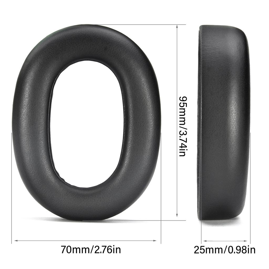 High Durability Earpads For Evolve2 85UC/Evolve 2 85 MS Headphones Extended Gaming,Noise Isolating Ear Cushions Ear Pad