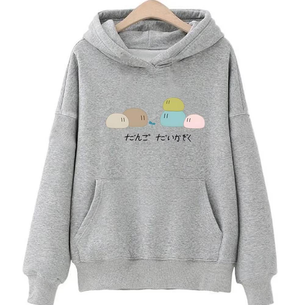 Clannad After Story Dango Daikazoku Hoodie Unisex Unisex Cotton Graphic Printed Oversized Sweatshirt Casual Retro Hot Sale