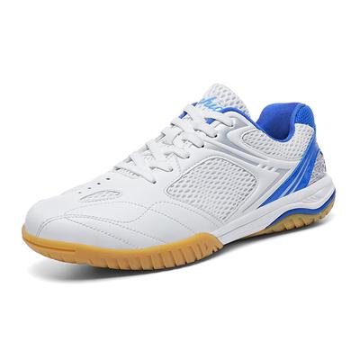 Zapatillas de Bádminton para Hombre Zapatillas Deportivas de Entrenamiento para Interiores y Exteriores Antideslizantes Resistentes al Desgaste Malla Transpirable Zapatillas de Tenis de Mesa Tenis