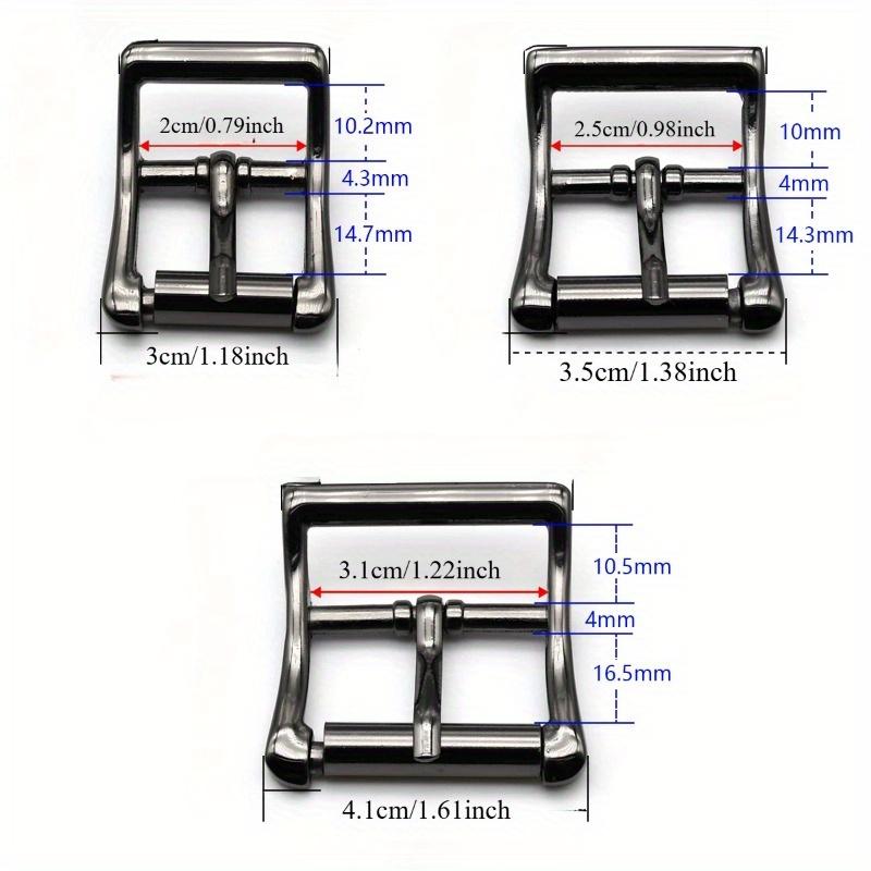 3 SZT Metalowa Klamra Tri-Glide Klamra Regulacji Paska Torby Pierścień Kwadratowy z Poprzeczką Klamra z Rolką Części Akcesoria do Torby Rękodzieło