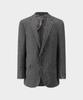 Brooks Brothers Check Knit Jacket (Grey) (Bbjsmff302)