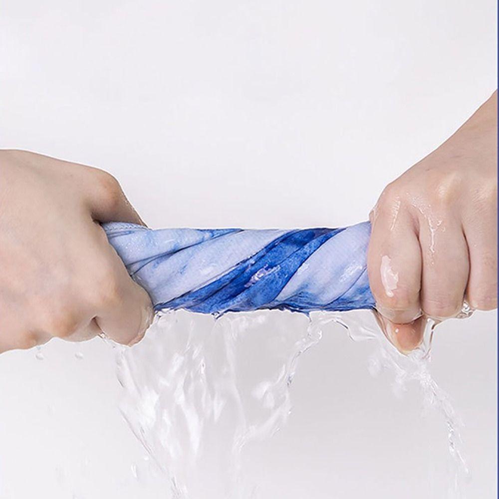 Breathable Ice Wipes Quick Drying Bath Beach Towel New Cooling Towel  Outdoor Sports