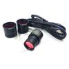 2Megapixel Digital Camera for Microscopes Eyepiece Mount USB2.0 Color Photography Video with 30mm 30.5mm Adapter Ring-