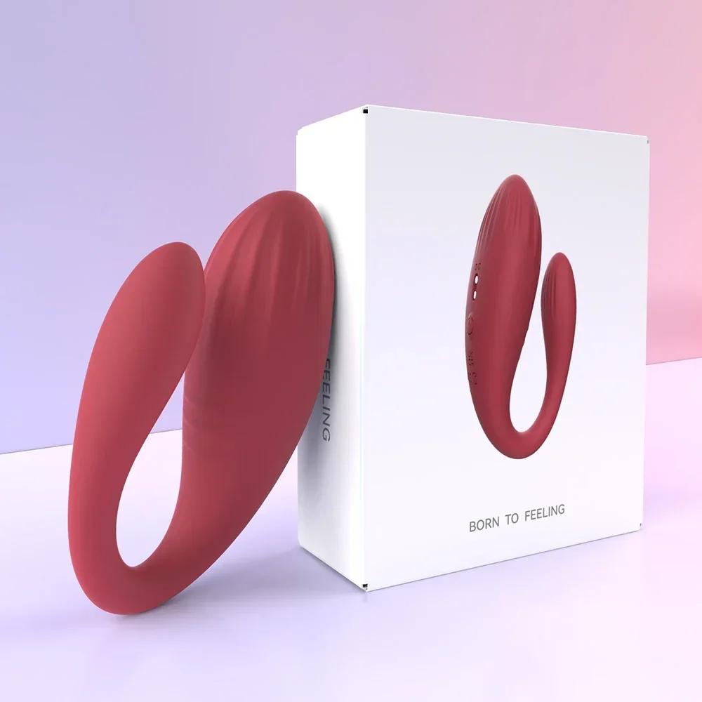 APP Bluetooth Control Couple Vibrator for Women Clitoris Stimulate Female G-Spot Dual Wearable Vibrating Massage Adult Sex Toys