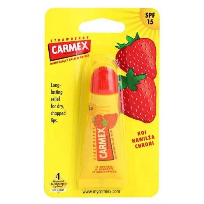 CARMEX Stick lèvres Fraise SPF15 4,25 g - Hydratant et protecteur