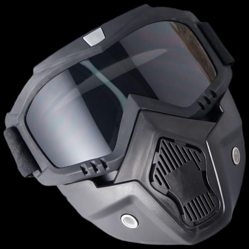 Mi Ling Motorcycle Riding Goggles & Face Mask One Size
